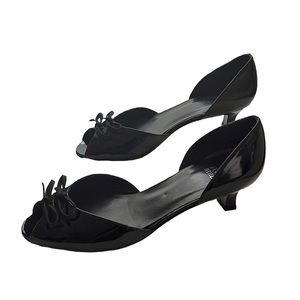 Stuart Weitzman black pump shoes low heel - 6